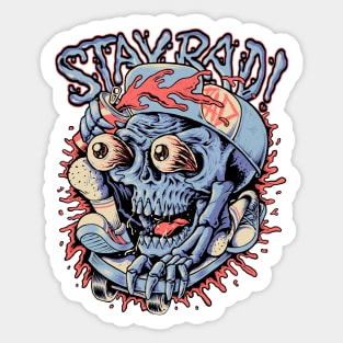 Stay Rad Sticker